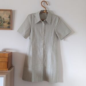 Oak & Fort Green Gingham Dress